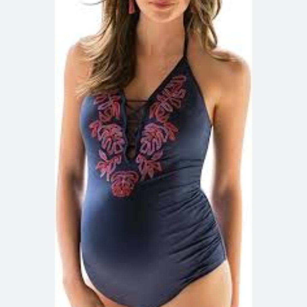 Maternity one piece swimsuit